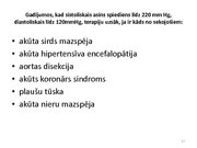 Prezentācija 'Insults. Smadzeņu infarkts', 21.