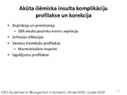 Prezentācija 'Insults. Smadzeņu infarkts', 27.