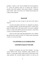 Referāts 'Leksikoloģija', 6.