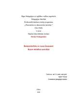 Konspekts 'Runas attīstība. Rotaļnodarbība ar runas dominanti', 1.