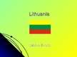 Prezentācija 'Lithuania', 1.