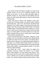 Eseja 'Žans Batists Moljērs "Tartifs"', 1.