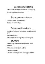 Konspekts 'Bioloģijas apakšnozares, organismu iedalījums, auga orgāni un dzīvības pazīmes', 3.