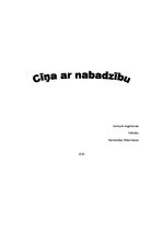 Referāts 'Cīņa ar nabadzību', 1.