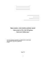 Referāts 'Rīgas pasažieru ostas attīstības politiskie aspekti', 1.