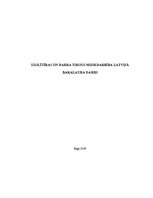 Diplomdarbs 'Izglītības un darba tirgus mijiedarbība Latvijā', 1.