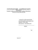 Konspekts 'Komerctiesību un konkurences tiesību problēmas starptautiskā regulējumā', 1.