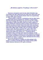 Eseja 'Revolūcija apspiesta. Vai pilnīgs cerību krahs?', 1.