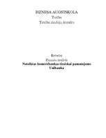 Referāts 'Noteiktas komercbankas tiesiskais pamatojums', 8.