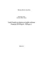 Referāts 'Lielā Franču revolūcija un tiesību reforma Francijā (XVIII.gs.b.- XIX.gs.s.) ', 1.