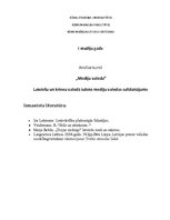 Konspekts 'Mediju valoda "Latviešu un krievu valodā izdoto mediju valodas salīdzinājums"', 1.