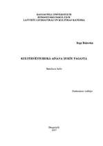 Diplomdarbs 'Kultūrvēsturiskā ainava Ņukšu pagastā', 1.