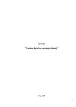 Eseja 'Lokālas darbības pretsāpju līdzekļi', 1.