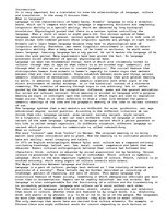 Eseja 'Language, Culture and Translation', 1.