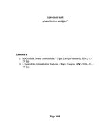 Konspekts 'Autortiesību nozīme mediju darbībā. Žurnālista autortiesības. Interneta un autor', 1.