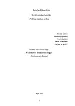 Referāts 'Noziedzības analīze socioloģijā', 1.