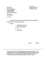 Konspekts 'Paraugs lietvedībā', 1.