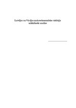 Referāts 'Latvijas un Vācijas makroekonomisko rādītāju salīdzinošā analīze', 1.
