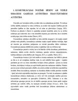 Konspekts 'Komunikācijas nozīme bērnu attīstībā', 1.