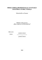 Referāts 'Mazo uzņēmumu revīzijas īpatnības', 1.