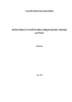 Referāts 'Pašnāvības un pašnāvību mēģinājumu cēloņi Latvijā', 1.