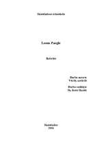 Referāts 'Leons Paegle', 1.