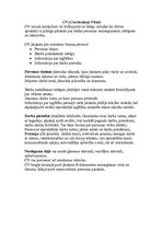Paraugs 'Curriculum Vitae ', 1.