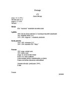 Paraugs 'Curriculum Vitae ', 2.