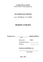 Prakses atskaite 'Финансовый анализ предприятия "Региональный хозяйственный участок"', 1.