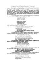 Eseja 'Taureņu motīvs Imanta Ziedoņa dzejoļu krājumā "Taureņu uzbrukums"', 1.