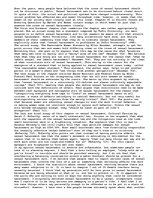 Eseja 'Sexual Harassment', 1.