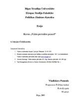 Konspekts 'Civildienests', 1.