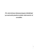 Referāts 'Uzraudzības trūkums sodu izcietušām personām pēc dzimumnoziegumu izdarīšanas', 1.