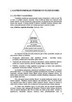 Referāts 'Gastronomiskais tūrisms un tā attīstības iespējas Latvijā', 9.