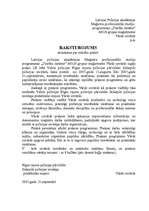 Prakses atskaite 'Latvijas Policijas akadēmijas prakses tabula', 3.