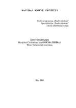 Konspekts 'Testamentārā mantošana', 1.