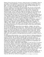 Eseja 'The Future of Management', 1.