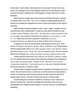 Eseja 'Text Analysis "The English"', 2.