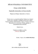 Konspekts 'Valūtas kurss un monetārā politika. Valūtas politikas līdzdalībnieki un formas. ', 1.
