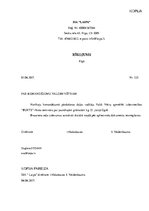 Paraugs 'Kopija rīkojumam', 1.