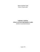 Referāts 'Nodokļu sistēma otrās Latvijas Republikas laikā', 1.