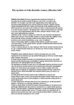 Konspekts 'Brāļu Kaudzīšu romāna "Mērnieku laiki" tēlu apraksts', 1.