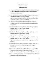 Diplomdarbs 'Mājas lapas izstrāde uz satura vadības sistēmas WordPress', 42.