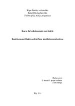 Referāts 'Izgulējumu profilakse un ārstēšana spinālajiem pacientiem', 1.