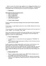 Diplomdarbs 'Bitcoins - Virtual Currencies', 49.