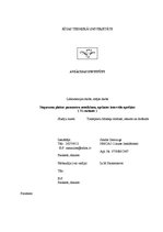 Paraugs 'Noguruma plaisas parametru noteikšana, apskates intervāla aprēķins', 1.