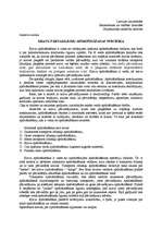 Eseja 'Kravu pārvadājumu apdrošināšanas specifika', 1.