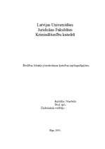 Referāts 'Drošības līdzekļu piemērošanas īpatnības nepilngadīgajiem', 1.