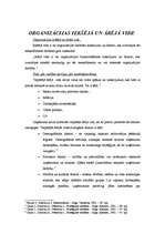 Konspekts 'Organizācijas iekšējā un ārējā vide', 1.