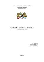 Konspekts 'Ģeodēziskie darbi tuneļu būvniecībā', 1.